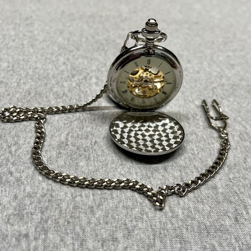 Orologio tasca scheletro - da,