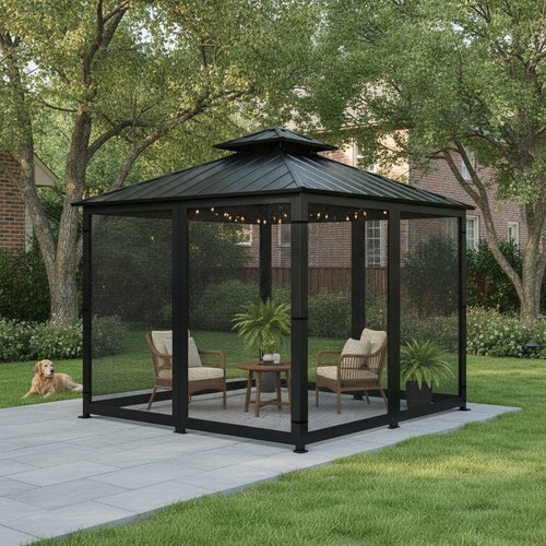 Gazebo ricambio zanzariera - gazebo,