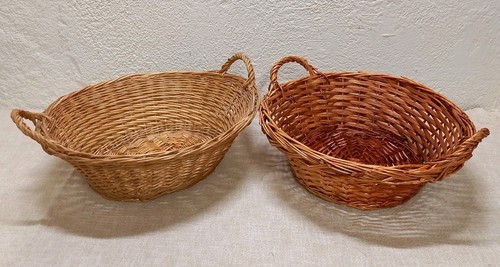 Cestini vimini con manici - con,