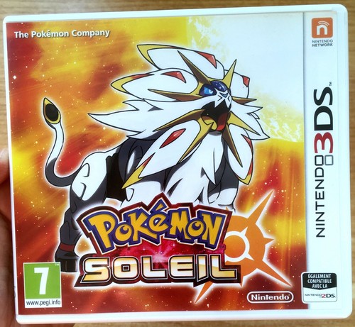 Pokémon soleil complet boîte - complet,