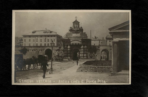 Cartolina genova vecchia - cartolina,