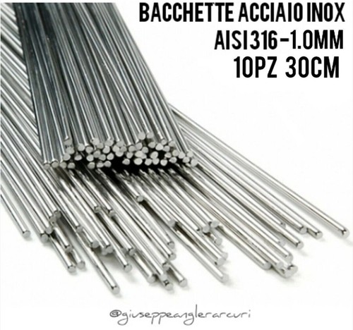 Bacchette acciaio inox - inox, asi