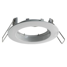 Porta faretto fisso rotondo