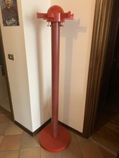 Appendiabiti 4653 in plastica rossa di Kartell, anni '70