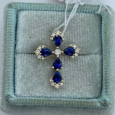 Lab-Created Blue Sapphire
