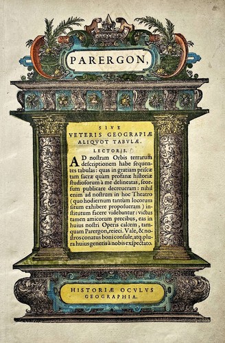 Ortelius parergon sive - ortelius,