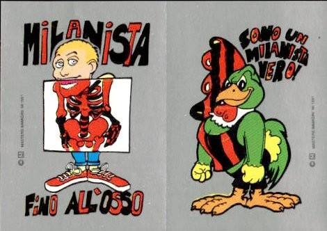 Figurina milan squadra - milan,
