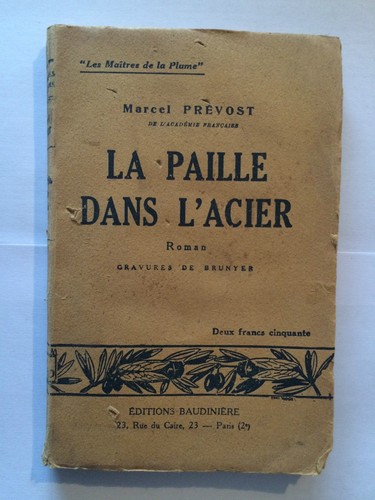 Paille dans acier - paille,