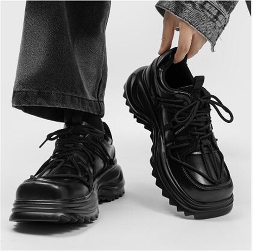 Scarpe uomo plateau - , stringate