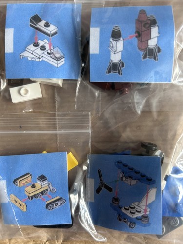 Lego giocattolo razzo - lego,