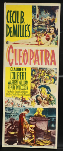 Inserto poster cleopatra 1952 - inserto,