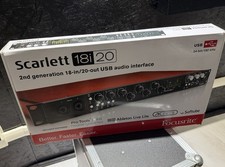 FOCUSRITE Scarlett 18i20 2th Gen Audio Interface USB