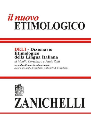 Nuovo etimologico deli - nuovo,