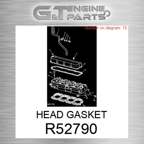 R52790 guarnizione testa - guarnizione,