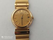 SEIKO orologio donna vintage placcato oro datario ore 3 atm ultimo pezzo 