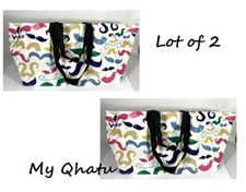 Lotto 2 borse IKEA baffi