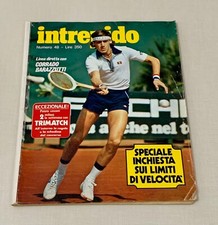 INTREPIDO N°48 - 1/12/1977,CORRADO BARAZZUTTI,ED.UNIVERSO,TENNIS,DA MAGAZZINO