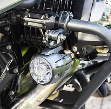 KIT 2  FARETTI  LED PER MOTO ENDURO STRADALI O QUAD 12V CON CABLAGGIO