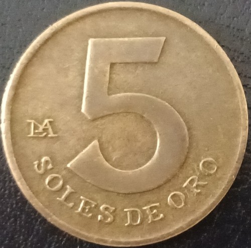 Perù moneta soles oro - moneta, de