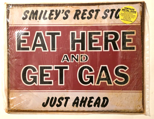 Segnale smiley rest stop - segnale, smiley's