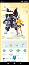 Pokémon Go level 73 lvl - PvP