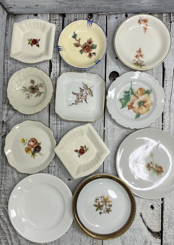 Antico vintage butter pats - 11,