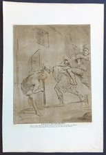 stampa antica 1818 acquatinta