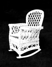 Sedia A Dondolo In Ferro