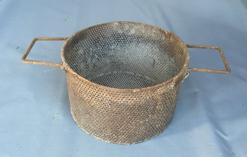 Antico setaccio bruciatore a - antico,