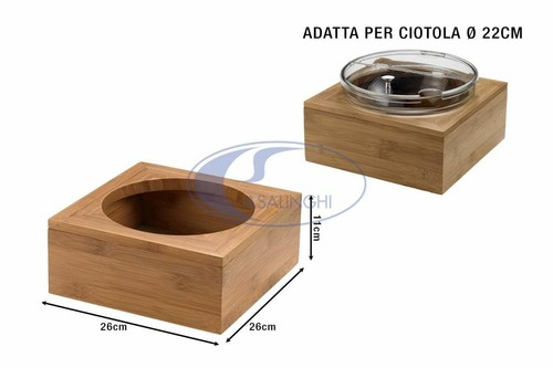 Supporto per ciotola - per, bamboo