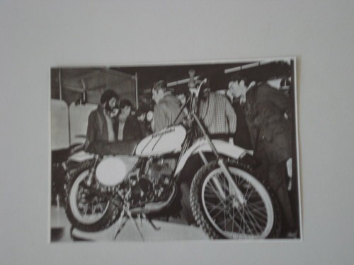 Ritaglio giornale 1973 moto - ritaglio,