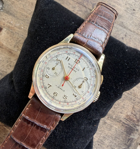 Cronografo uomo vintage oro - uomo,