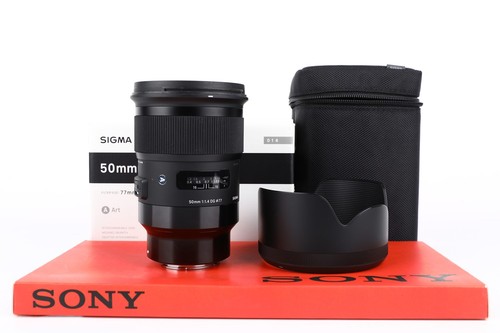 Sigma 50mm art sony - f1.4,