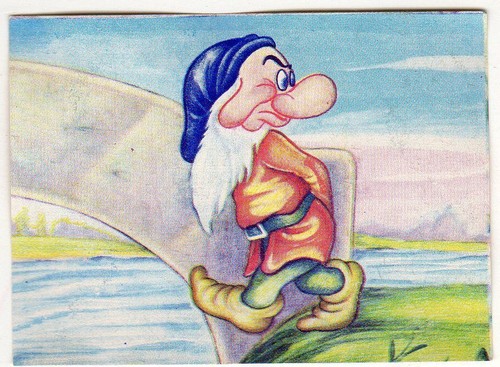 Figurina biancaneve sette - biancaneve,