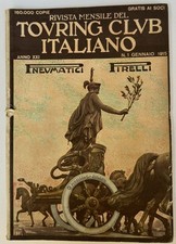 TOURING CLUB ITALIANO - Rivista 1915 n° 1