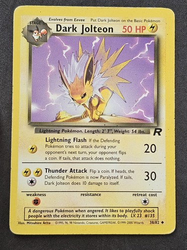 Pokémon dark jolteon 82 - dark,