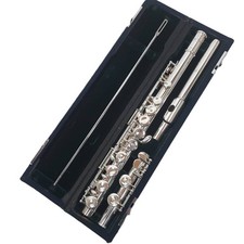 Flauto Perla pf 665 Flauto E Meccanismo Testa Flauto Perla Giunto Argento con Cas Rigido