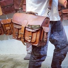 Borsa a mano da uomo in pelle