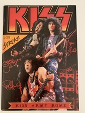 Kiss Fanzine Strike Nbr 18