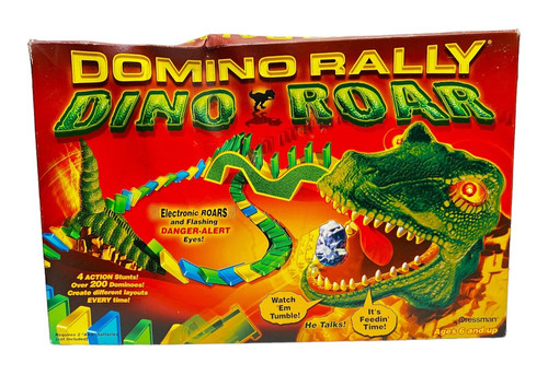 Domino rally dino - domino,