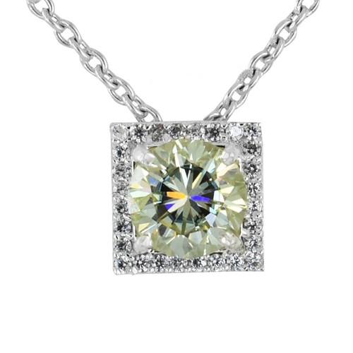 Ciondolo solitario diamante