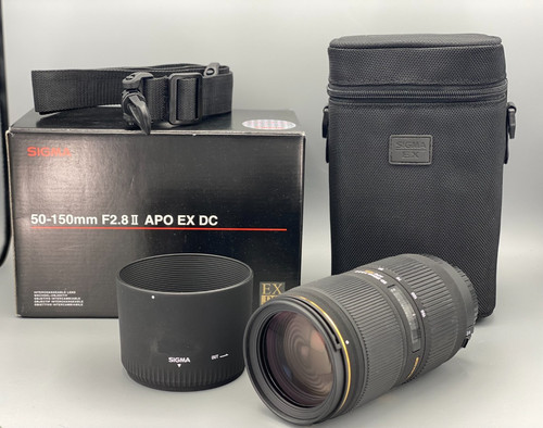Sigma apo 150mm f - ex, f/2.8