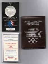 Stati Uniti - 1983 - 1 Dollaro Proof Olimpiadi Los Angeles -  Argento - (MP2634)