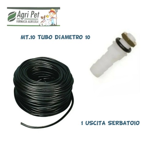 Tubo gomma mm - mm, per