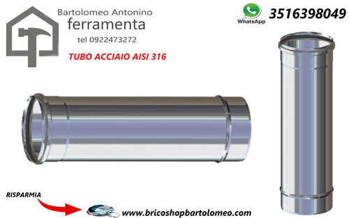 Tubo canna fumaria - tubo,