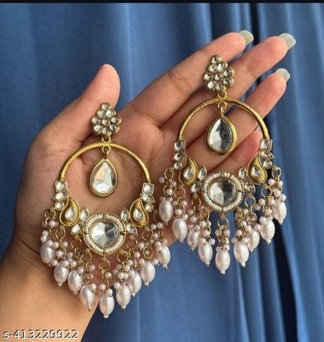 Orecchini argento bollywood - orecchini,