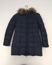 Piumino In Piuma D’oca Con Cappuccio E Pellicciotto Donna BREMA double-face Tg38