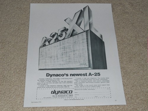 Dynaco altoparlante - a-25,
