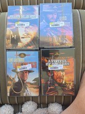 4 Clint Eastwood DVDs Sealed