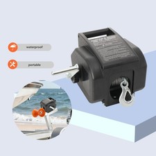 Verricello elettrico barca 12V 2000LBS portatile wireless telecomando verricello